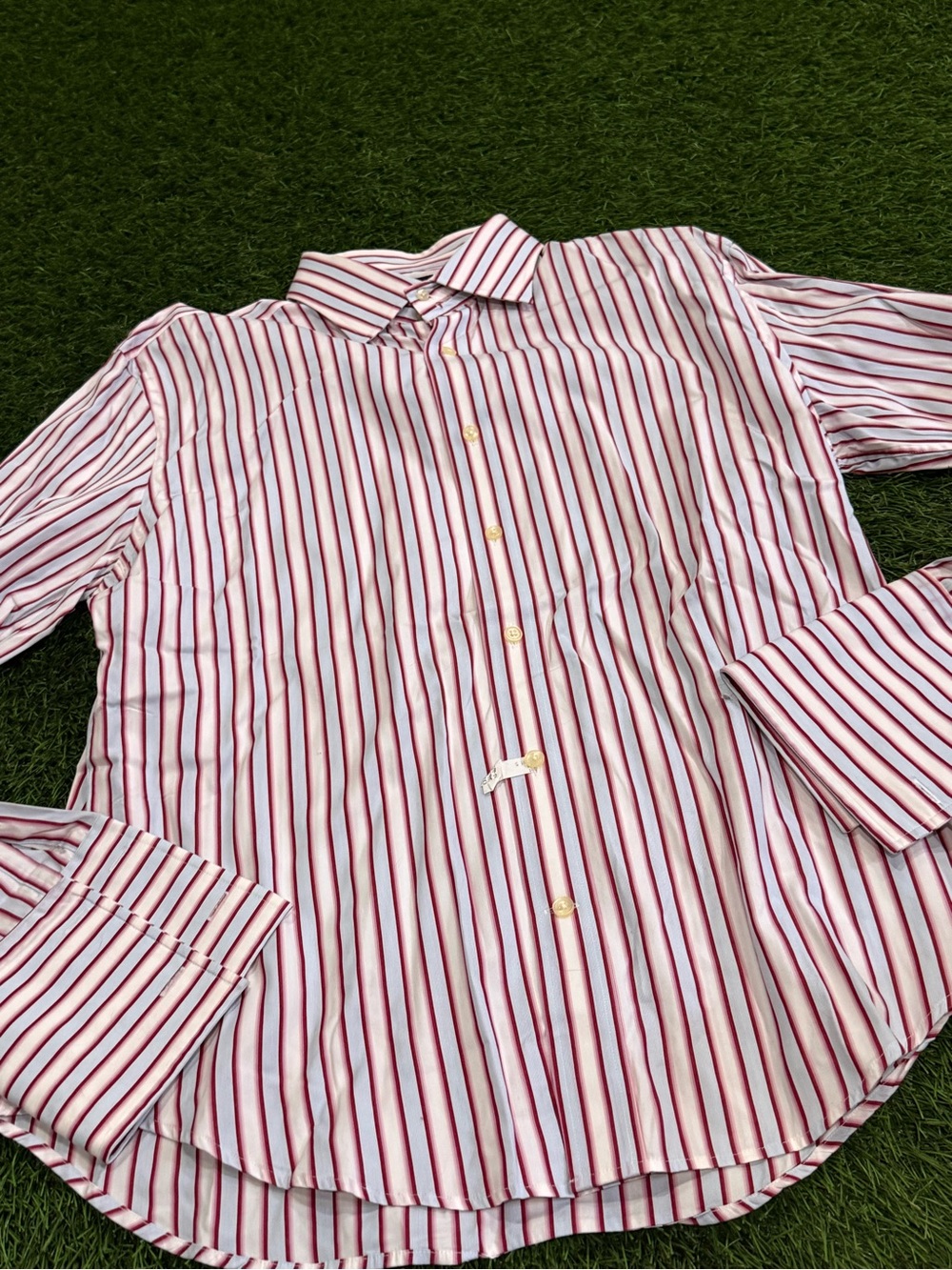Express Design Studios long Sleeve Button Down Dress Shirt